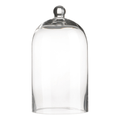 Cloche en verre 12,7x19 cm avec poignée - Koddel.com