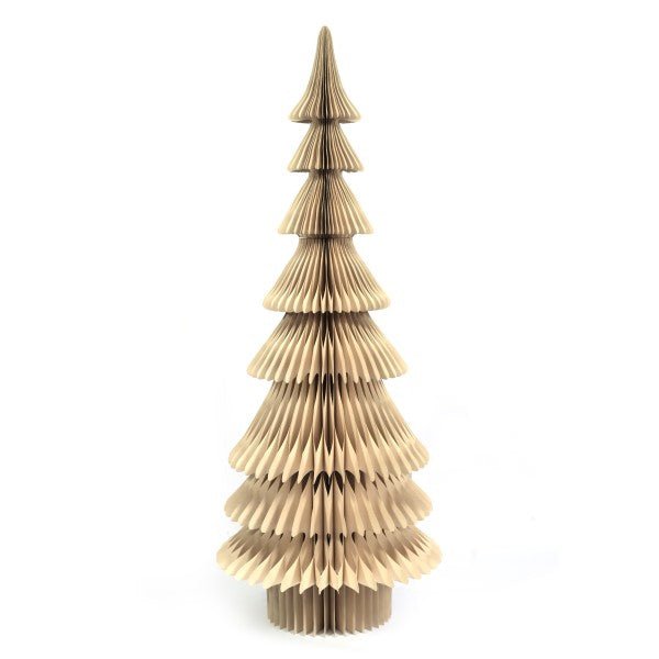 Sapin stylisé couleur or – H150 cm - Edition limitée - Koddel.com