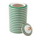 Porcelaine verte & or mat - Chess Jar High - En précommande - Koddel.com