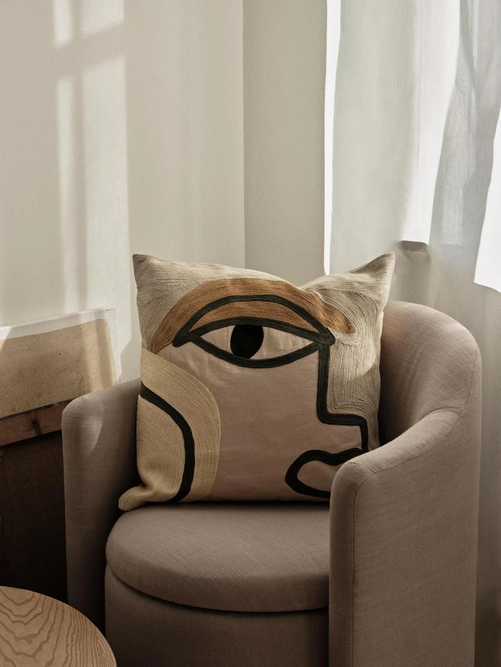 Manon – Housse de coussin en coton certifié OEKO - TEX® - Koddel.com
