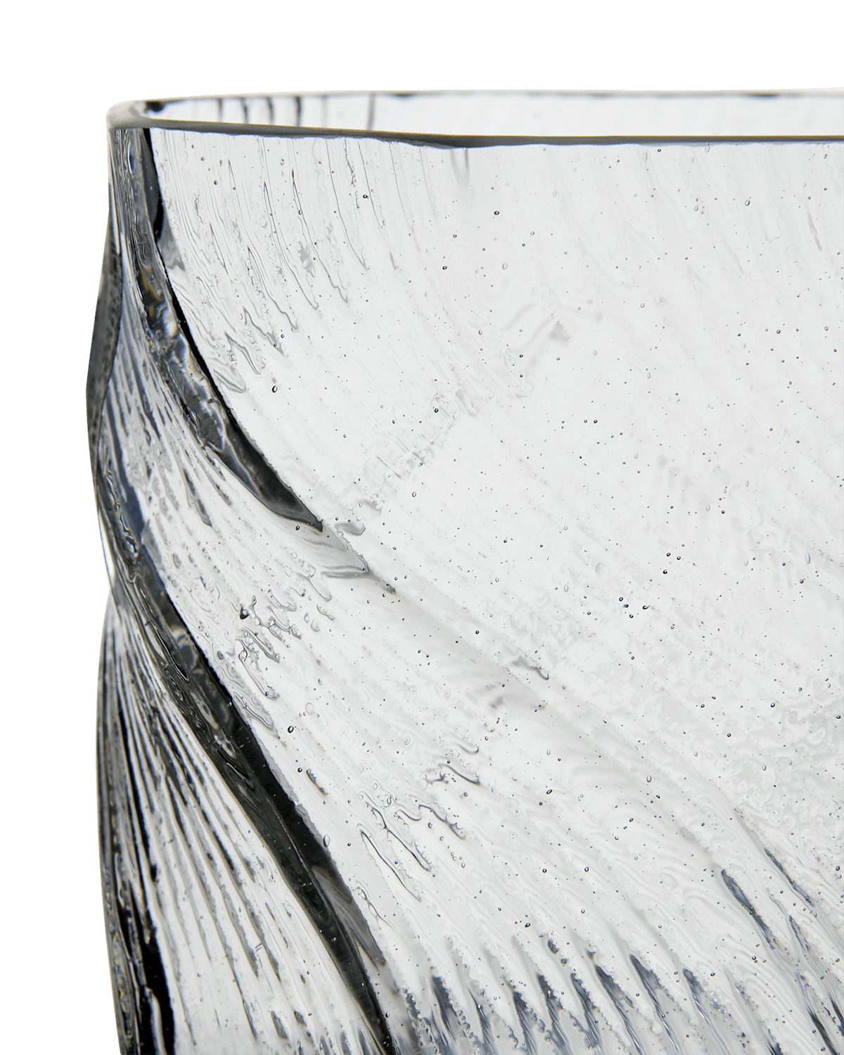 Photophore en verre Twist - Koddel.com