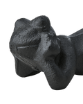 Grenouille allongée en fonte noire - Rana II - Koddel.com