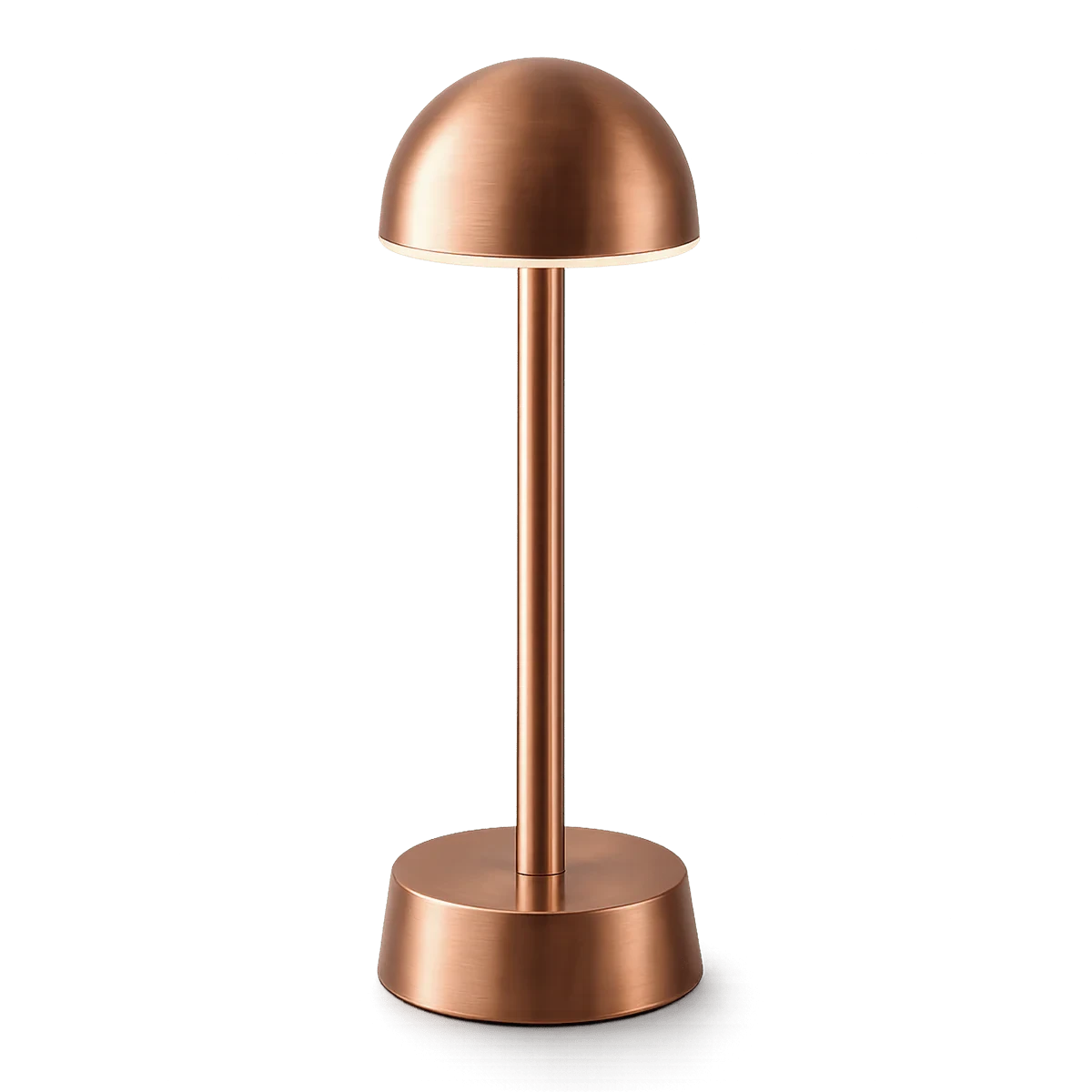 Lampe de table sans fil Sofia dôme – Finitions métalliques & silhouette coupole