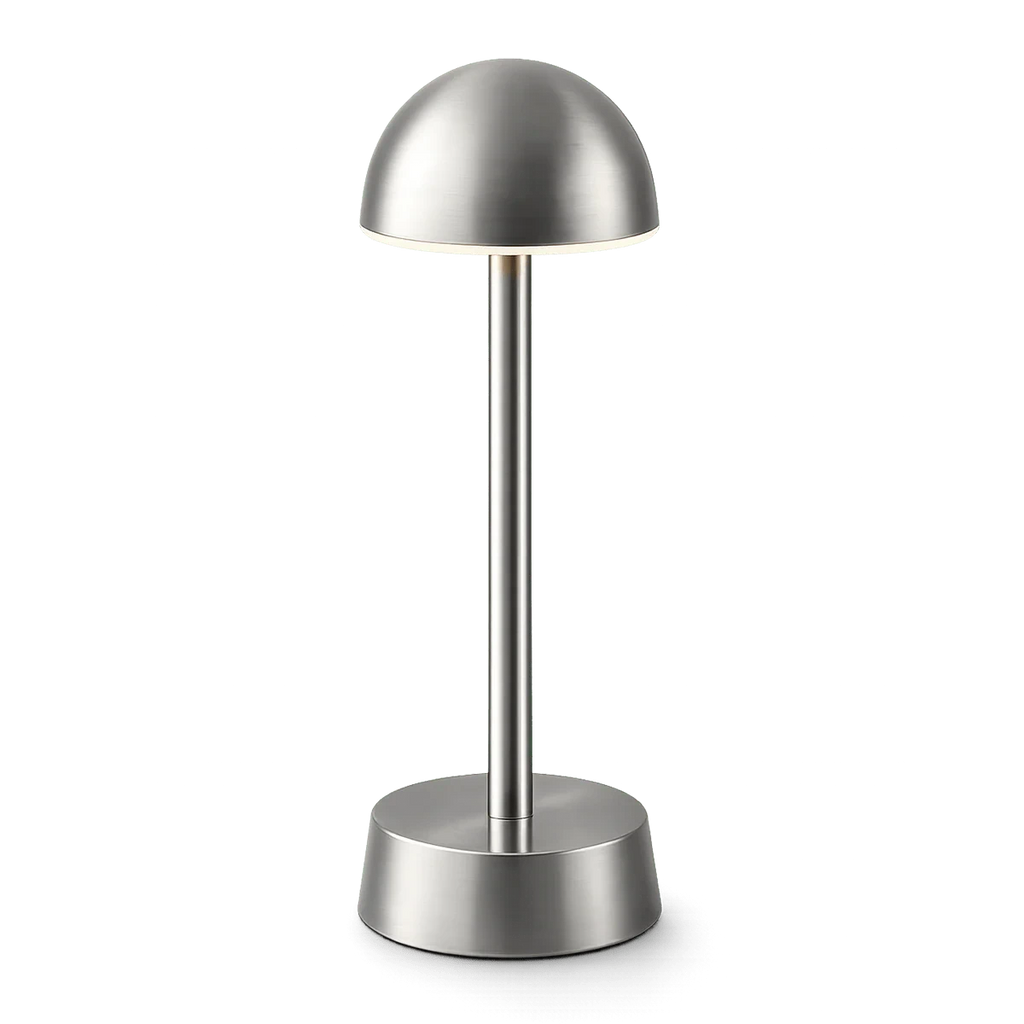 Lampe de table sans fil Sofia dôme – Finitions métalliques & silhouette coupole