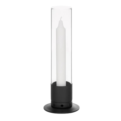 Bougeoir scandinave acier inoxydable brossé - Koddel.com