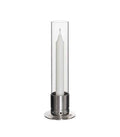 Bougeoir scandinave acier inoxydable brossé