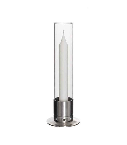 Bougeoir scandinave acier inoxydable brossé