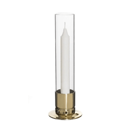 5 bougeoirs scandinaves design dorés + 1 offert - Pack mise en situation - Koddel.com