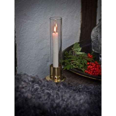 Bougeoir scandinave acier inoxydable brossé