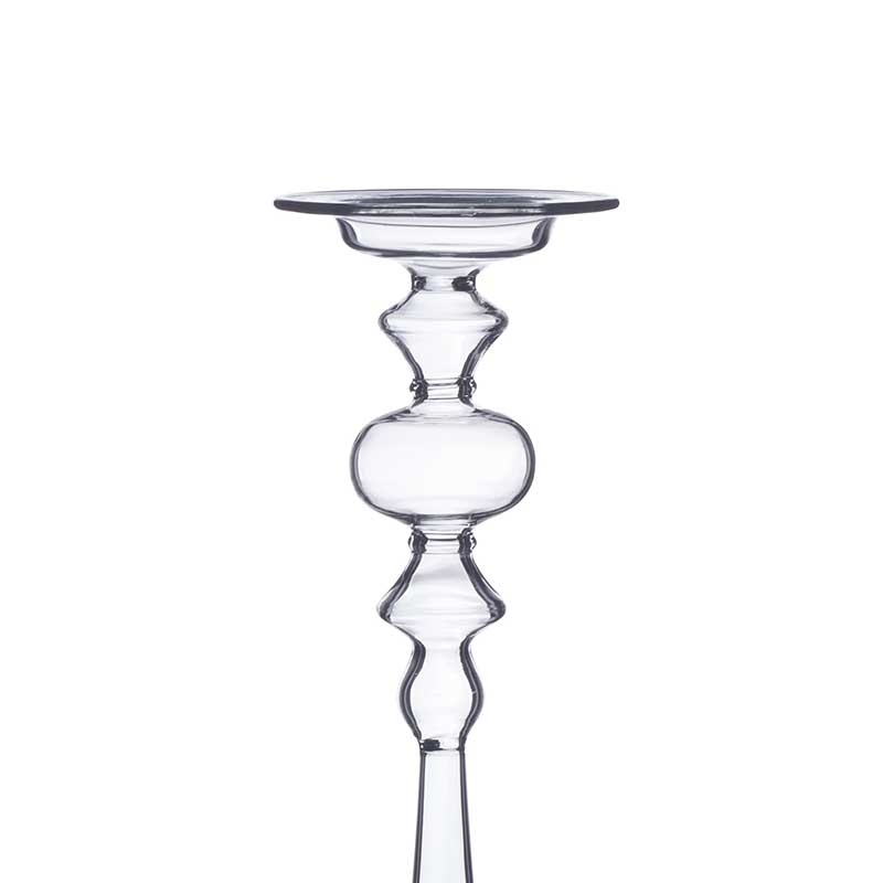 Bougeoir en verre soufflé Lisbonne - Élégance intemporelle - Koddel.com