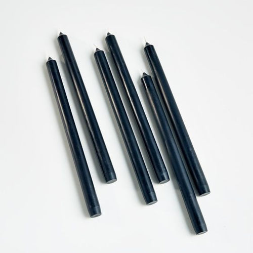 Bougie chandelle noir profond - Koddel.com