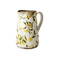 Carafe en grès - Motif citron - LEMONA - Koddel.com