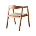 Chaise nature en teck et corde RIVA