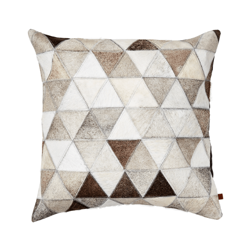 Housse de coussin en peau de vache - 50x50 cm - Koddel.com