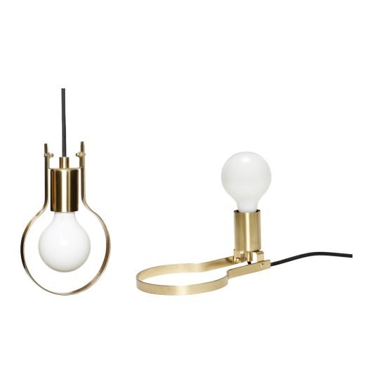 Lampe de table en laiton ajustable - FLIP - Koddel.com