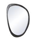 Grand miroir bois de manguier noir H80 cm - Koddel.com