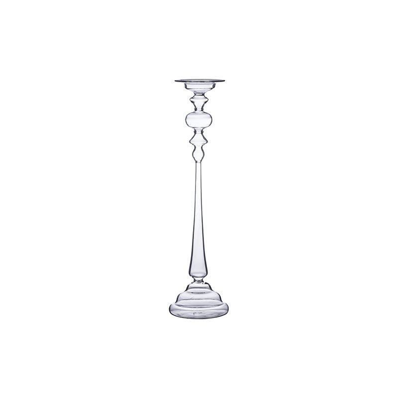 Bougeoir en verre soufflé Lisbonne - Élégance intemporelle - Koddel.com
