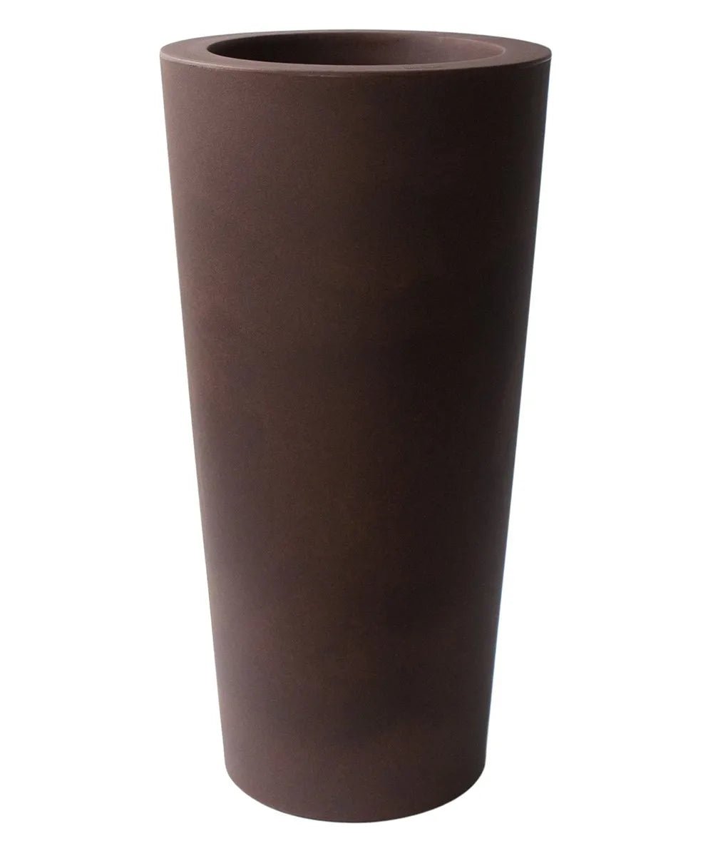 Grand pot longiligne blanc - Intérieur / Extérieur ELLA - Koddel.com