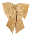 Nœud décoratif en velours - Camel doré H88 cm - Koddel.com