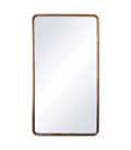 Miroir rectangle cadre cuivre vieilli H130 cm - Koddel.com