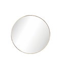 Miroir rond en laiton 60 cm - Koddel.com