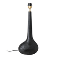 Pied de lampe en bois noir BORA - Koddel.com