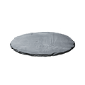 Grand plateau rond ardoise naturelle – Ø65 cm - Koddel.com