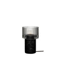 Lampe de table design en marbre et verre – Revolve noir - Koddel.com